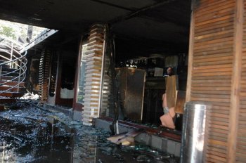В Аркадии сгорел ресторан Fanconi