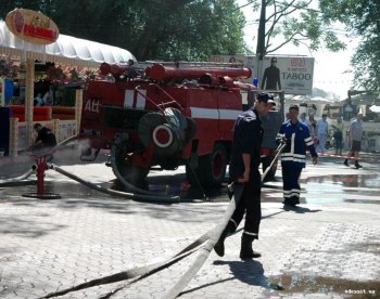 В Аркадии сгорел ресторан Fanconi