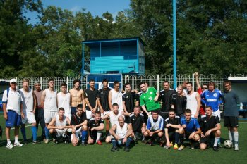 Интерклуб Одесского порта провел первые товарищеские игры