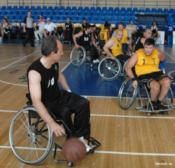 В Одессе прошел традиционный Международный черноморский Ротари-турнир по баскетболу на колясках