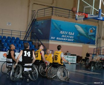 В Одессе прошел традиционный Международный черноморский Ротари-турнир по баскетболу на колясках