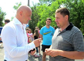 Открытие Лузановской набережной
