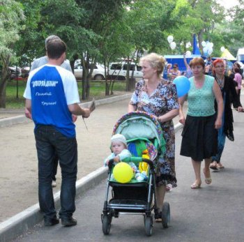 Открытие Лузановской набережной