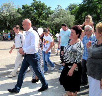 Открытие Лузановской набережной