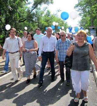 Открытие Лузановской набережной