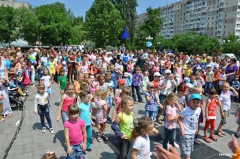 Праздник детства у Фонтана