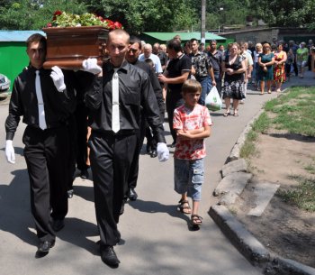 Одесса прощалась с Владимиром Супруном, который погиб в ДТП