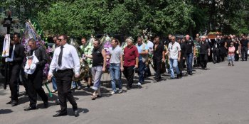 Одесса прощалась с Владимиром Супруном, который погиб в ДТП