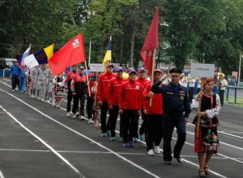 В Одессе стартовали 25-е Международные соревнования по пожарно-прикладному спорту