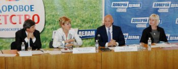Второй общественный форум «Здоровое детство Суворовского района»