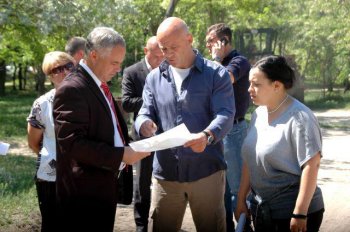 Реконструкция гидропарка Лузановка идет полным ходом