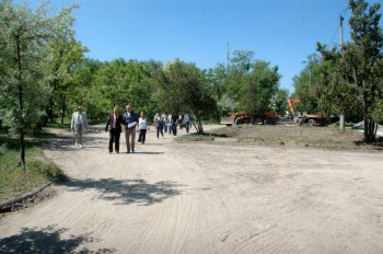 Реконструкция гидропарка Лузановка идет полным ходом