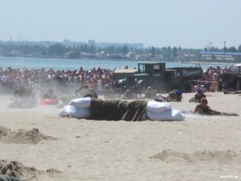 Военная реконструкция: взятие рейхстага