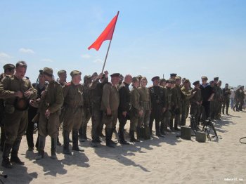 Военная реконструкция: взятие рейхстага