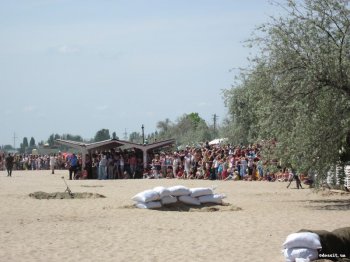 Военная реконструкция: взятие рейхстага