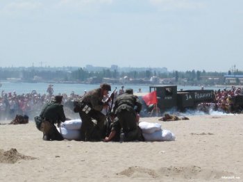 Военная реконструкция: взятие рейхстага