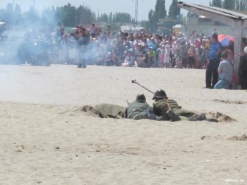 Военная реконструкция: взятие рейхстага