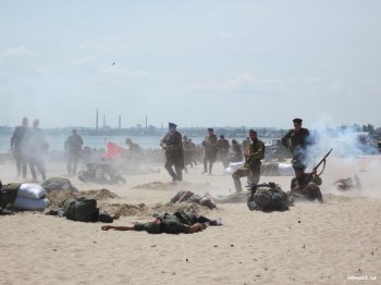 Военная реконструкция: взятие рейхстага