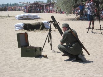 Военная реконструкция: взятие рейхстага