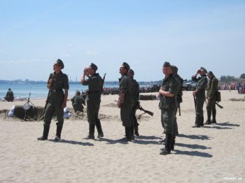 Военная реконструкция: взятие рейхстага
