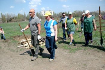 Субботник в Лузановке