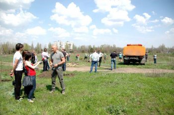 Субботник в Лузановке