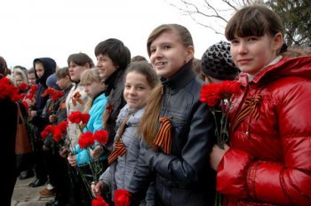 Митинг в честь освободителей на Кургане славы