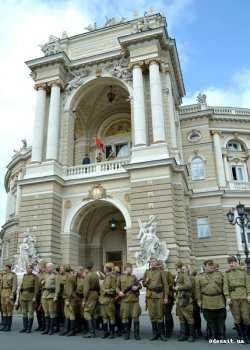 В Одессе празднуют годовщину освобождения от фашистских захватчиков