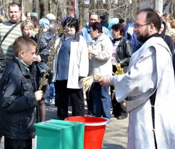 В Одессе празднуют Вербное воскресенье