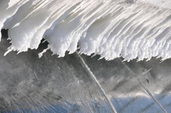 Одесское побережье во льду