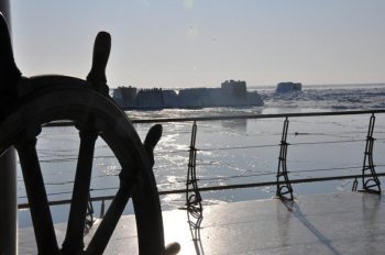 Одесское побережье во льду