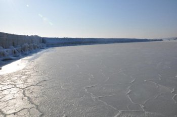 Одесское побережье во льду