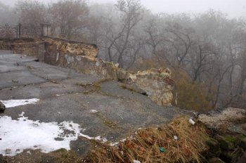 Исторические руины на Приморском бульваре