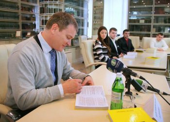 Презентация в Одессе книги "Горькая правда. Преступность ОУН-УПА"