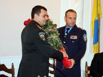 Одесским милиционерам представили Сергея Резникова