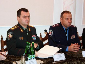 Одесским милиционерам представили Сергея Резникова