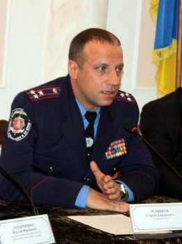 Одесским милиционерам представили Сергея Резникова