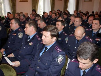 Одесским милиционерам представили Сергея Резникова