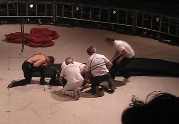 В Одесском цирке разбилась гимнастка (ФОТО)