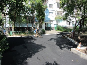 "Народный бюджет": ремонт межквартальных проездов продолжается