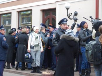 Чтоб послушать отчет Костусева, одесситы пошли на штурм