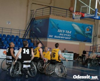 В Одессе прошёл традиционный Ротари-турнир по баскетболу на колясках