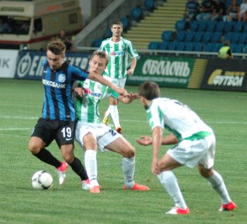 В домашнем матче ФК «Черноморец» сыграл с «Карпатами» 1:1