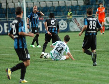 В домашнем матче ФК «Черноморец» сыграл с «Карпатами» 1:1