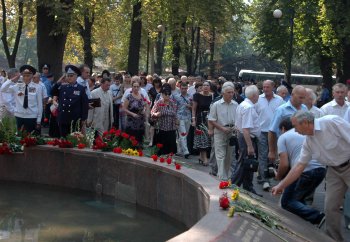В Одессе почтили память милиционеров, отдавших жизнь при исполнении служебных обязанностей