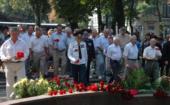 В Одессе почтили память милиционеров, отдавших жизнь при исполнении служебных обязанностей