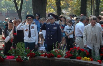 В Одессе почтили память милиционеров, отдавших жизнь при исполнении служебных обязанностей