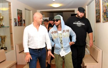 Тимати посетил Украинскую Национальную Федерацию таиландского бокса