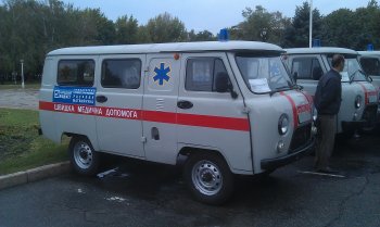 Районы Одесской области получили 40 "вездеходов" для "скорой помощи"