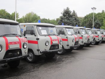 "Скорые УАЗики" для труднодоступных районов области